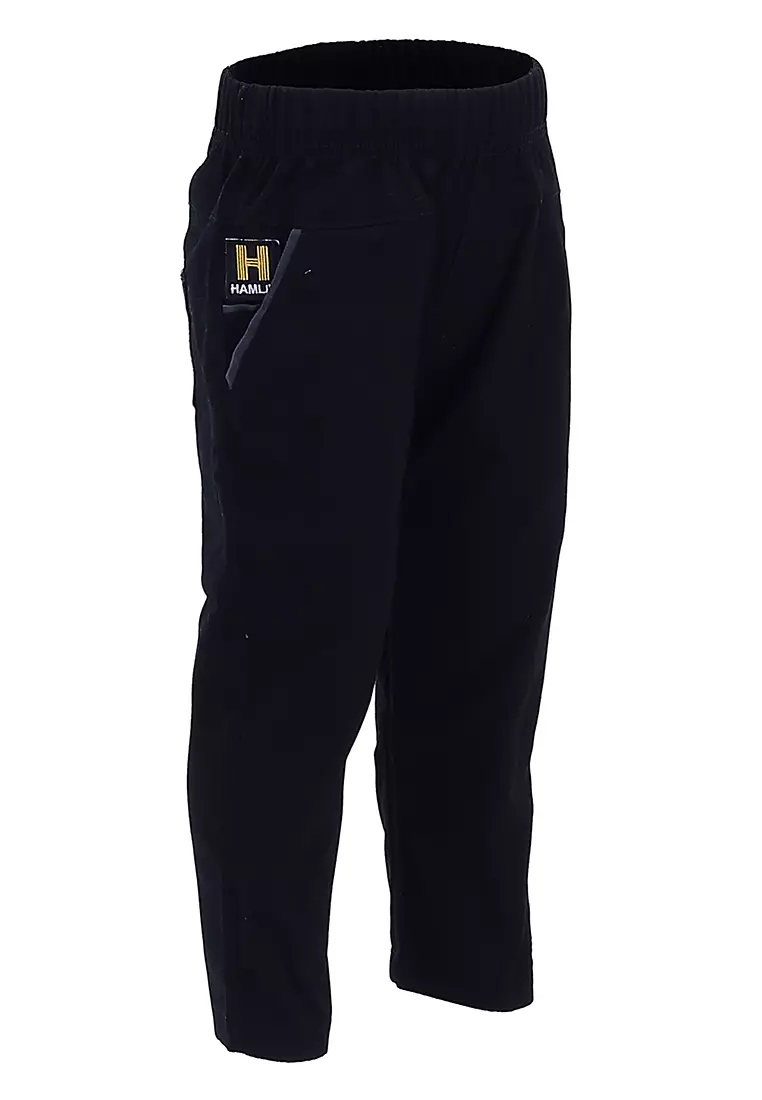 Presleyy Celana Chino Panjang Anak Laki-laki Skinny Pants Stretch Material Cotton Twill ORIGINAL - Black