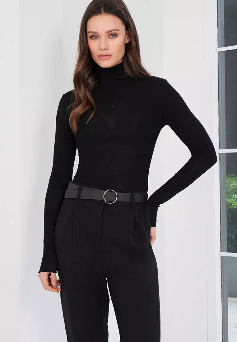 Turtleneck Cashmere Top