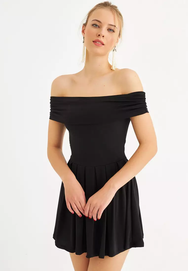 Madonna Collar Mini Dress