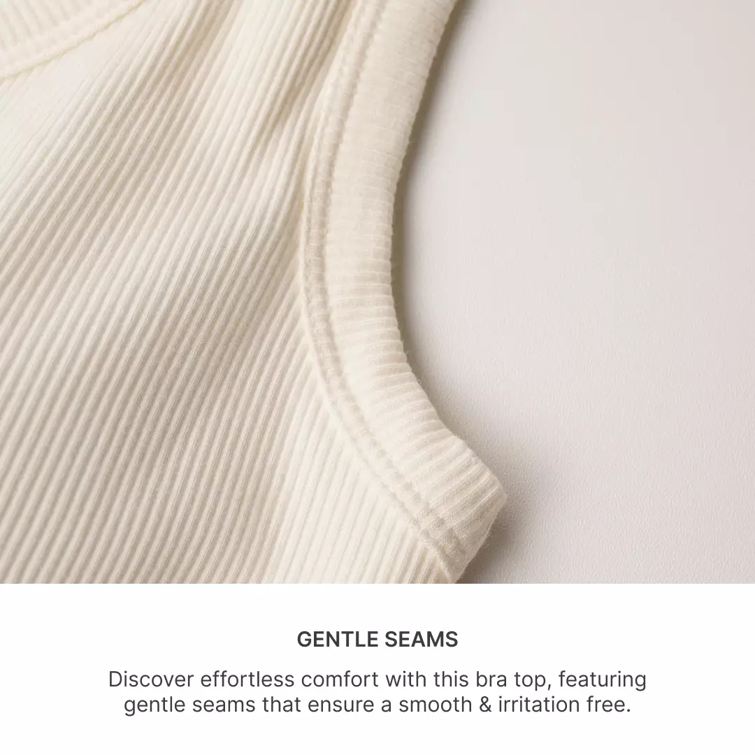 Nathalie Bra Top Cotton Blend NTA 3498 - Abu-Abu