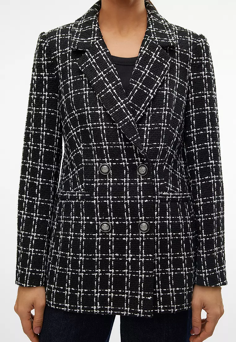 Vero moda double breasted blazer top
