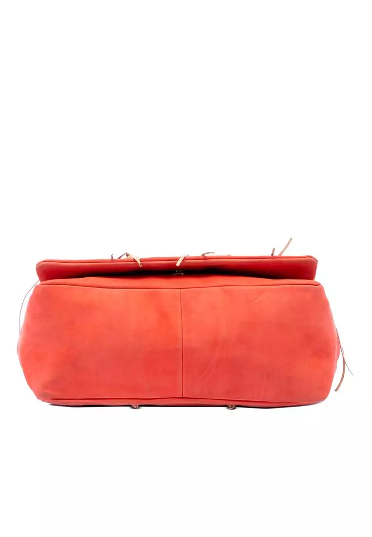 Pre-Loved Chanel Laser Cut Fringe Suede Flap