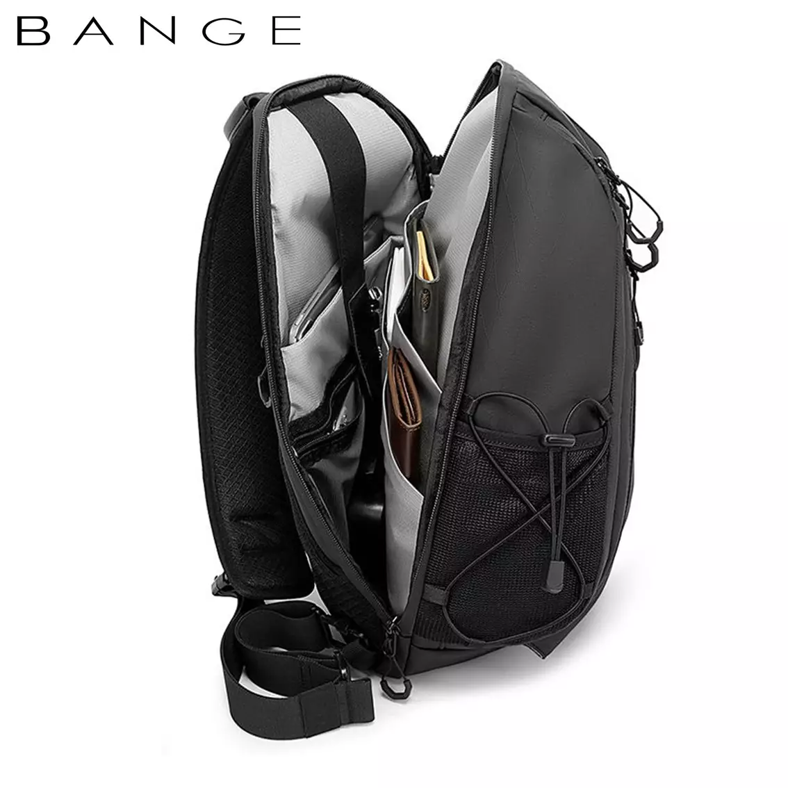 BANGE FW232 Premium Material Tas Selempang Pria Sling Bag Pria crossbody bag Waterproof