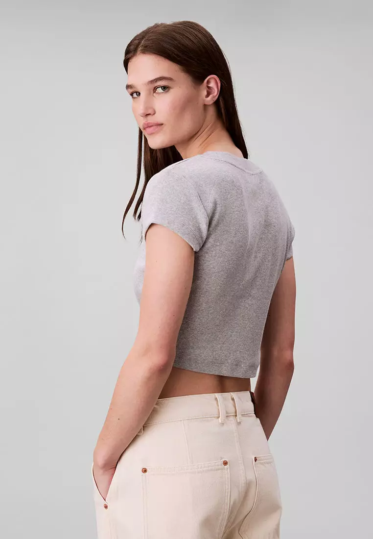 Monogram Baby Tee - Calvin Klein Jeans