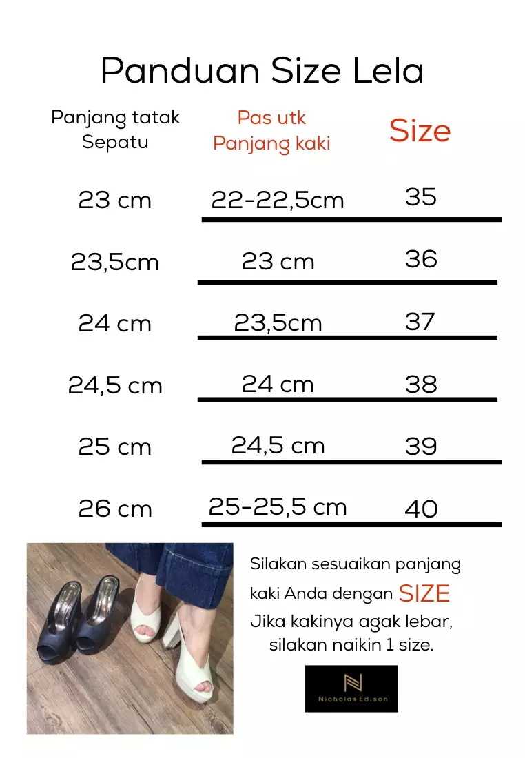 Nicholas Edison Heel Lela Black