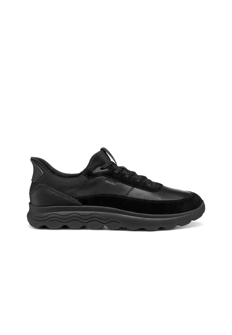 Buy Geox GEOX Men Spherica Plus Fast In System Sneakers - Black U56MPA ...
