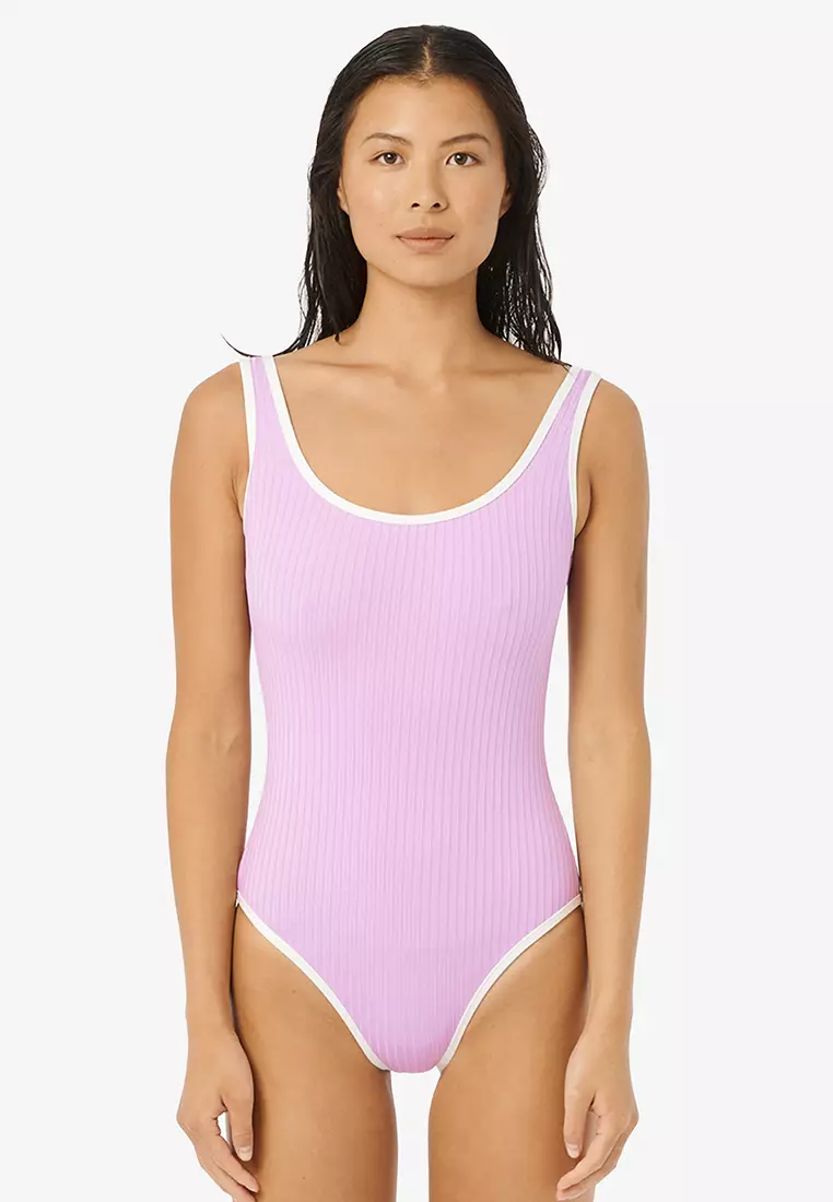 RIP CURL Surf Ribbed One-piece Swimsuit