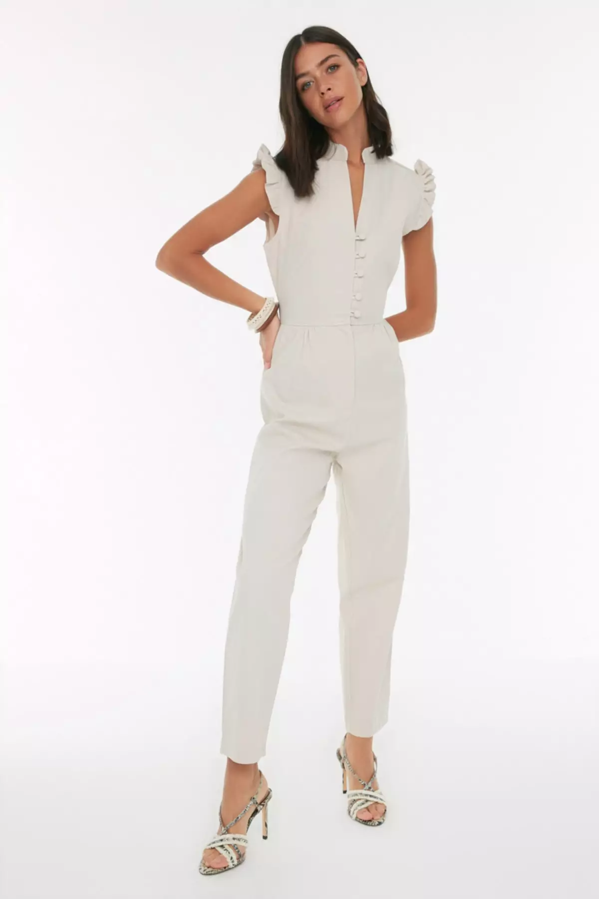 Trendyol Long Sleeve Jumpsuit 2024, Buy Trendyol Online