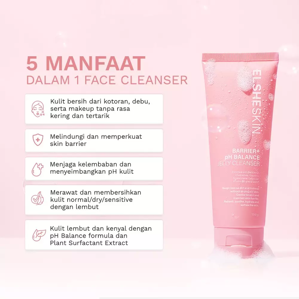 ElsheSkin Barrier+ pH Balance Jelly Cleanser
