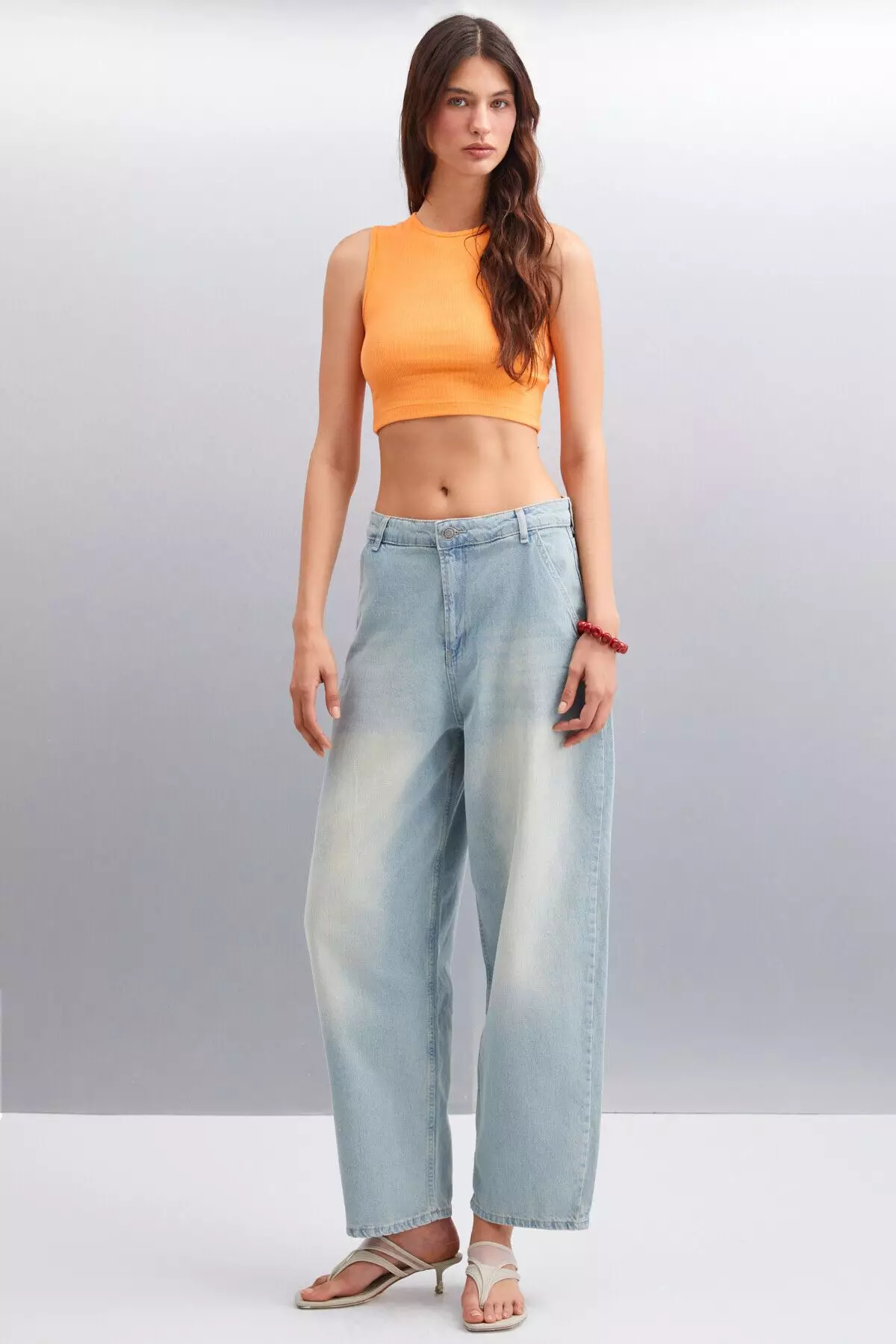 Ribbed Cropped Top