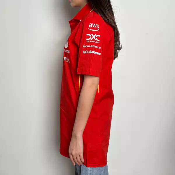 Kemeja F1 FORMULA ONE SCUDERIA FERRARI CLASSIC RED SHIRT 100% ORIGINAL