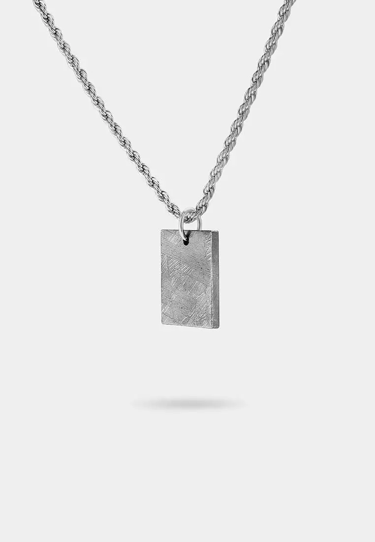 Card Muonionalusta Meteorite Pendant