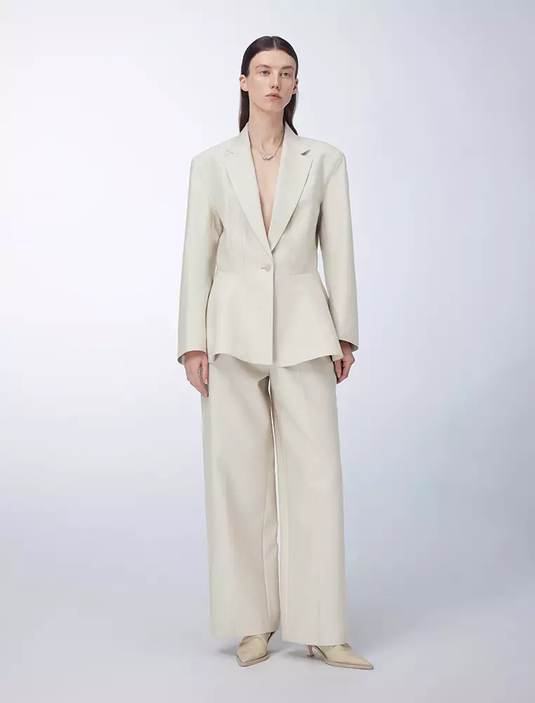 Commuting temperament mid-length suit