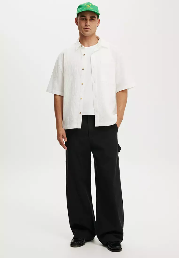 Boxy Fit Short Sleeves Shirt