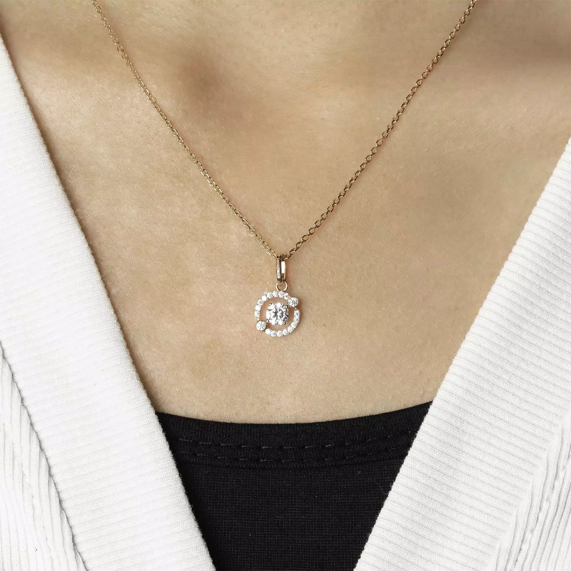 Liontin Emas 7k - Lux Gold Pendant - Juene x Cassandra Lee Enchanted Collection - Juene Jewelry