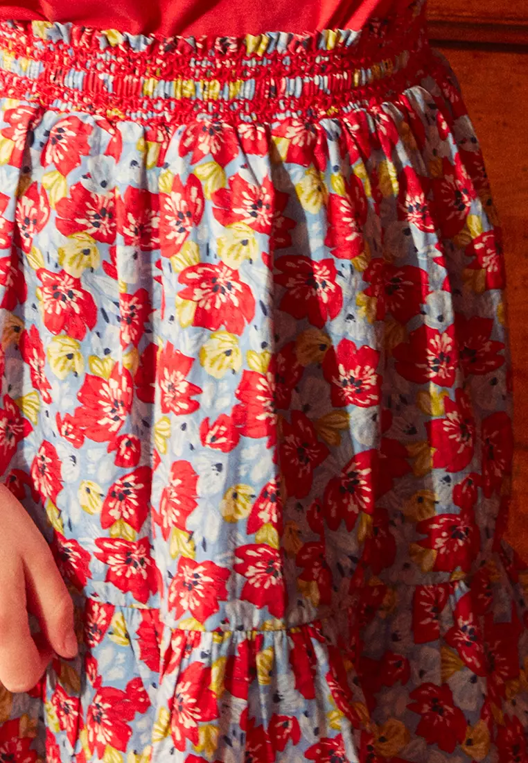 Floral Printed Skirt