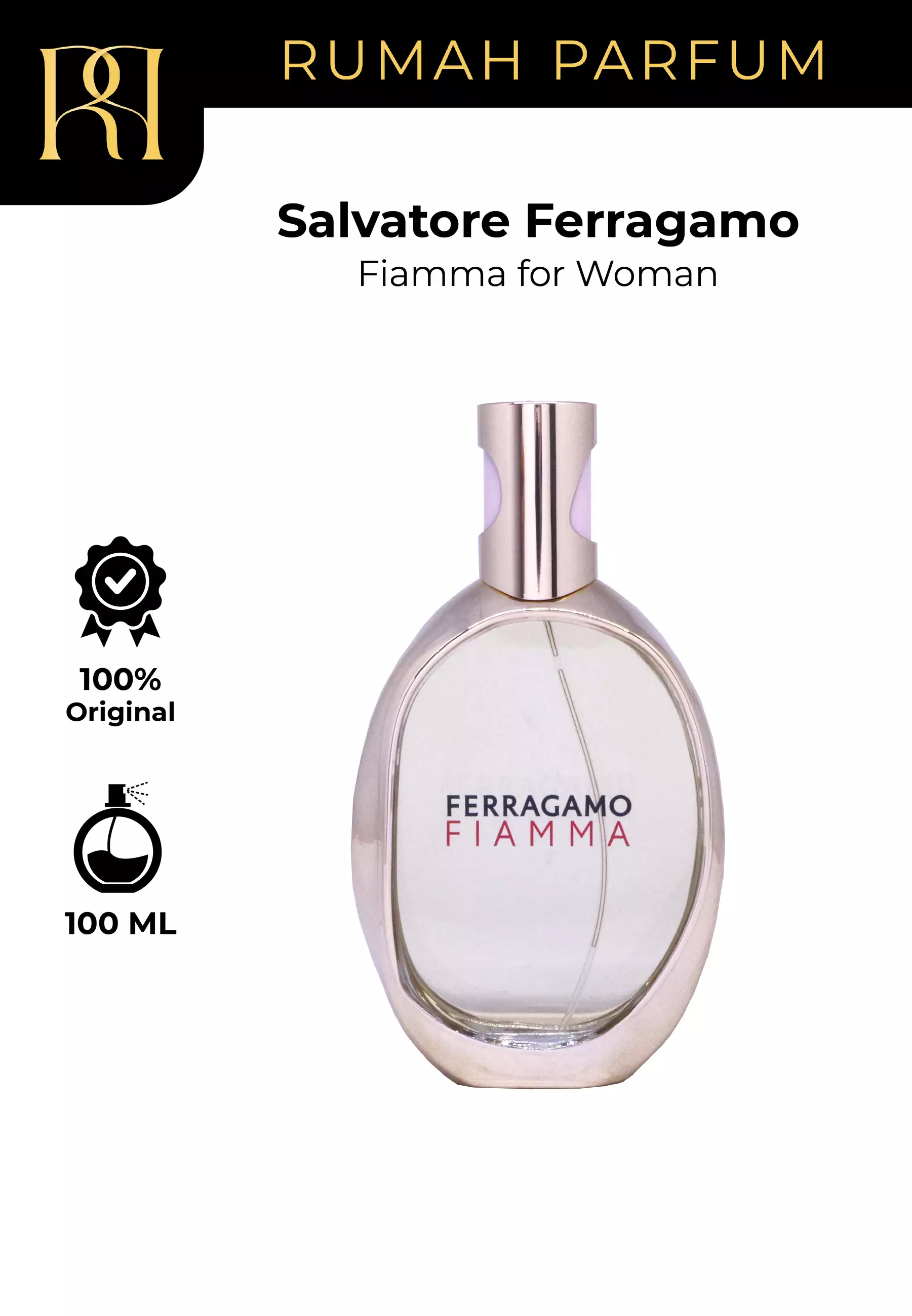 Salvatore Ferragamo Fiamma for Woman 100 ML