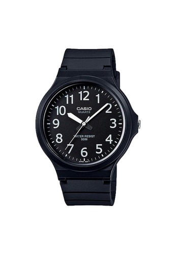 CASIO black Casio Large Case Analog Watch (MW-240-1BV) 230FFACFE12905GS_1