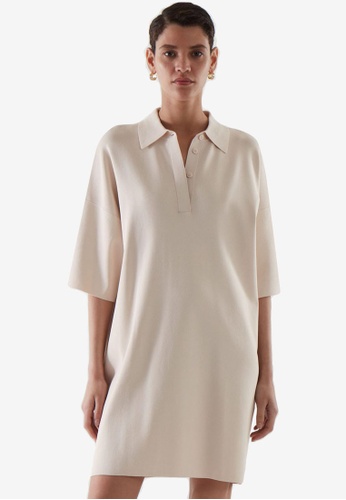 Buy Cos Oversized Polo Dress Online Zalora Malaysia