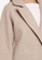 JACQUELINE DE YONG grey and beige Emma Long Coat 09246AA369EC1CGS_3
