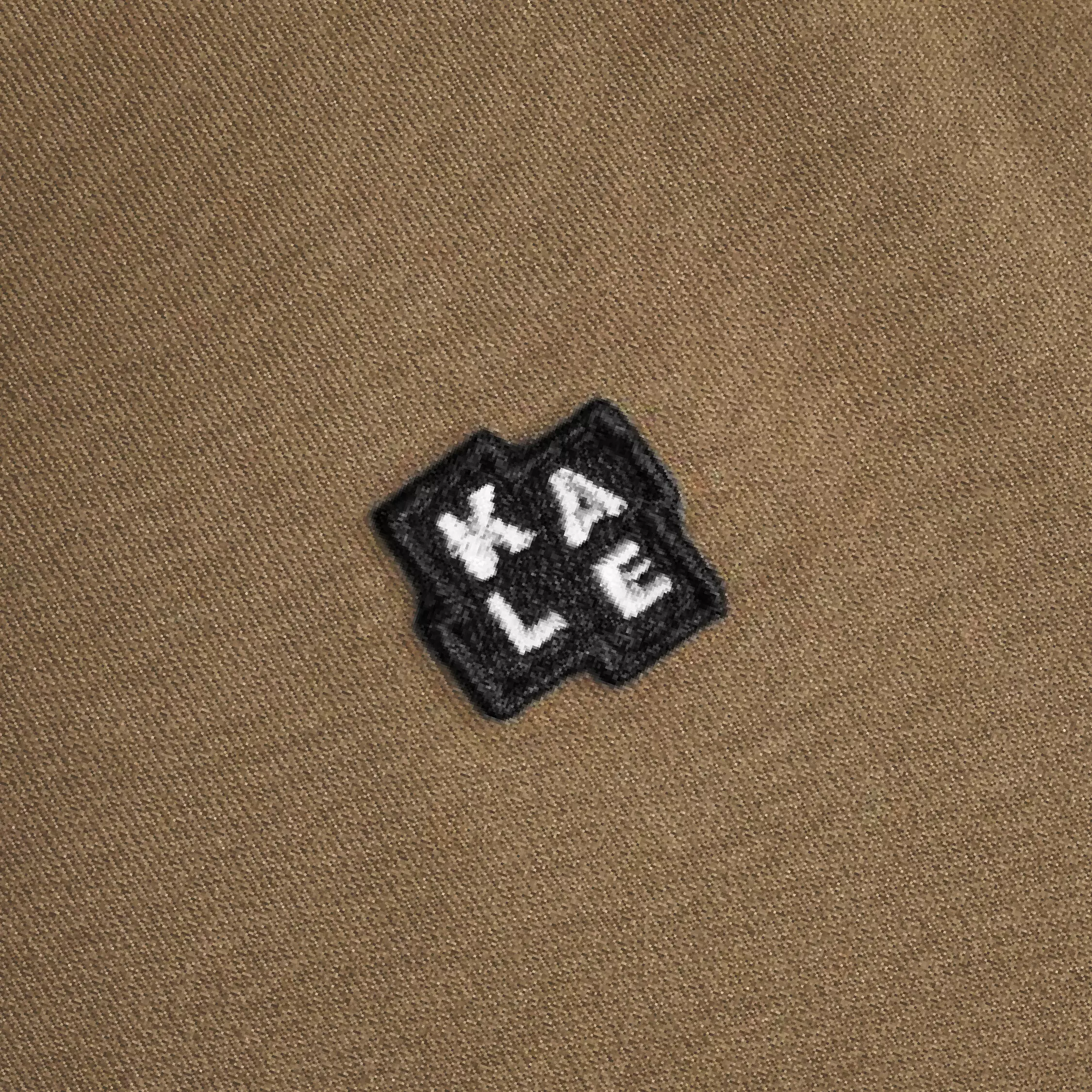 KALE NEO BROWN T-Shirt Fitted Tee Short Sleeve Cotton Cloudy