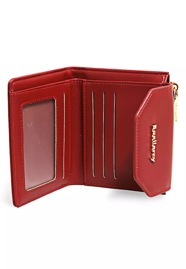 Dompet Wanita Model Pendek ELegant Design Many Slot Material Leather ORIGINAL