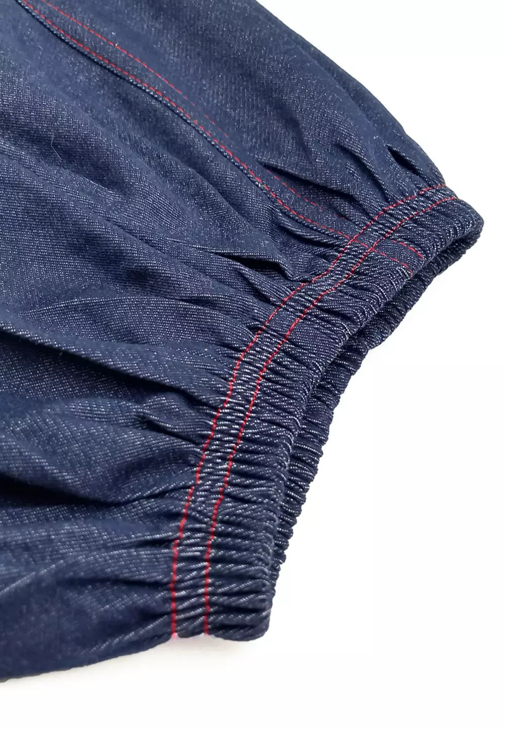 Wakakids Setelan Bayi Laki Laki Baju Lengan Pendek Anak Usia 12 Bulan Hingga 18 Bulan Set Celana Jeans Motif Cool Dude 3177 Biru
