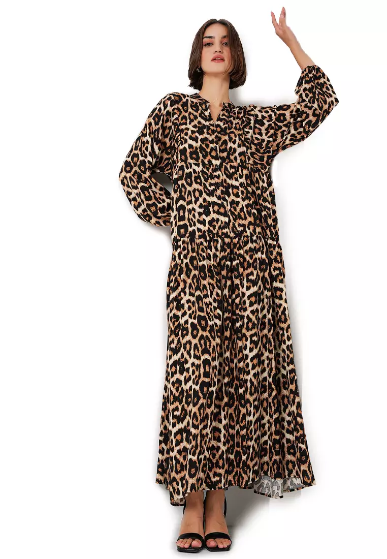 Modest Viscose Maxi Dress