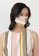 Point One white Astrid Stripe Inc. Face Mask D6162AAAA3F01BGS_5
