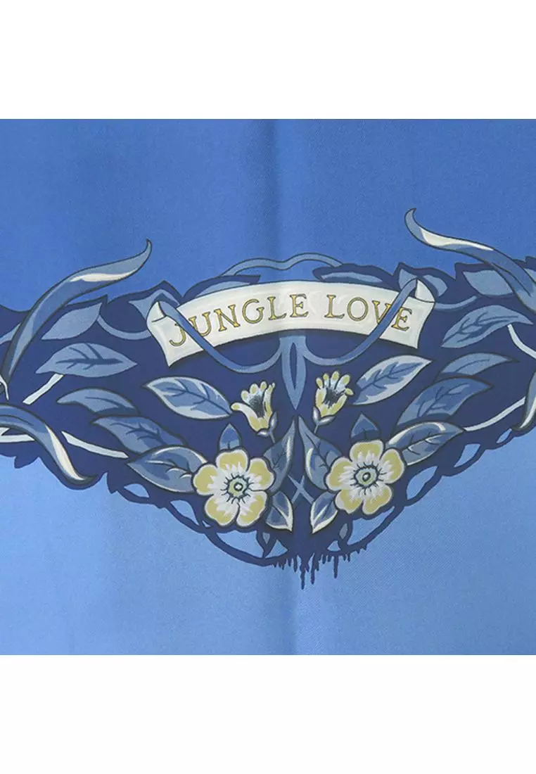 Pre-Loved Hermès Jungle Love Silk Scarf 90