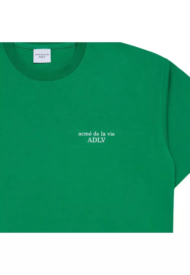 ADLV Basic Logo SEASON2 Short Sleeve T-Shirt Green