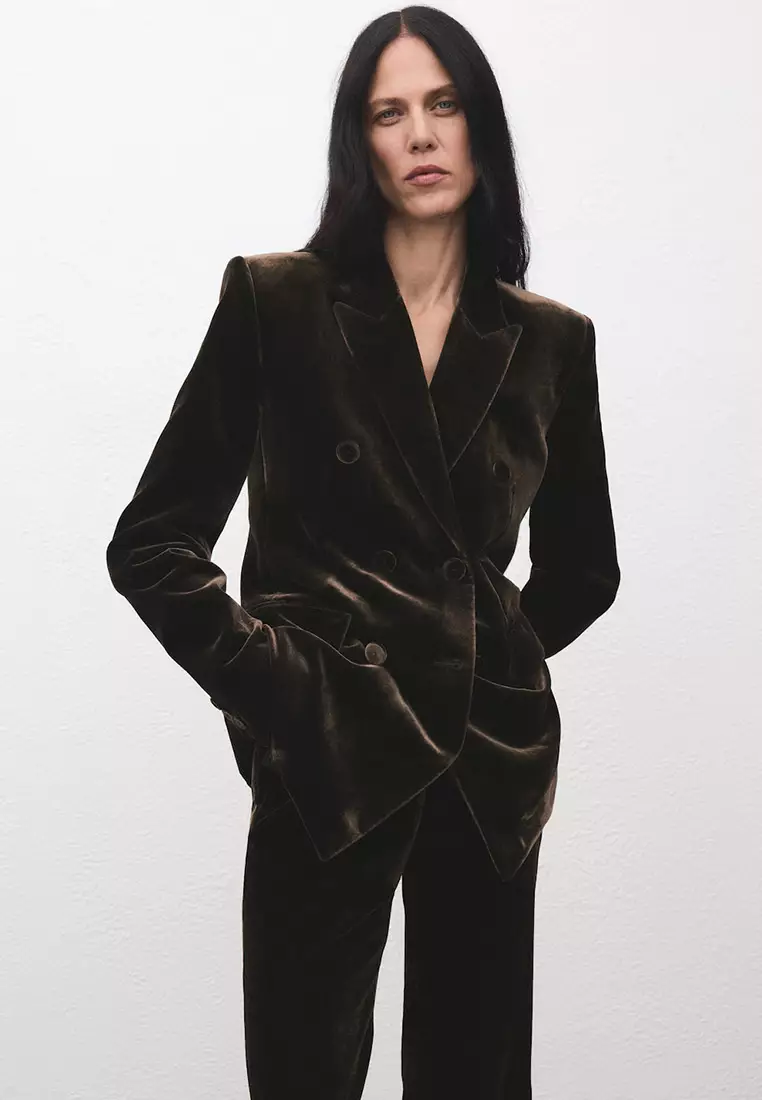 Velvet Suit Trousers