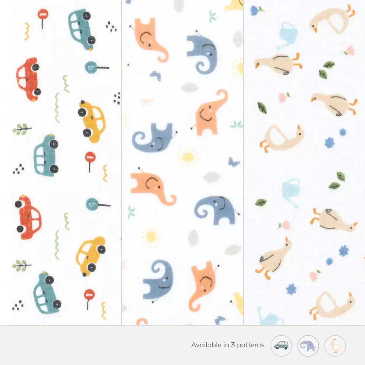 Little Palmerhaus - Handuk Bayi Tottori (Tottori Baby Towel 28.0) Sunny Elephant