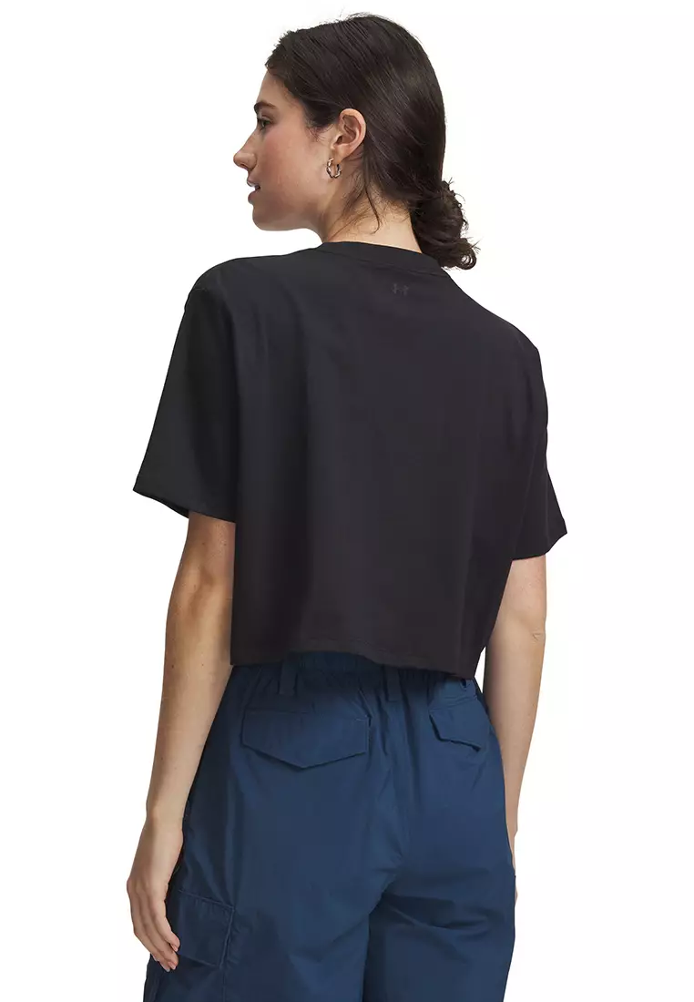 Script Heart Crop Short Sleeve