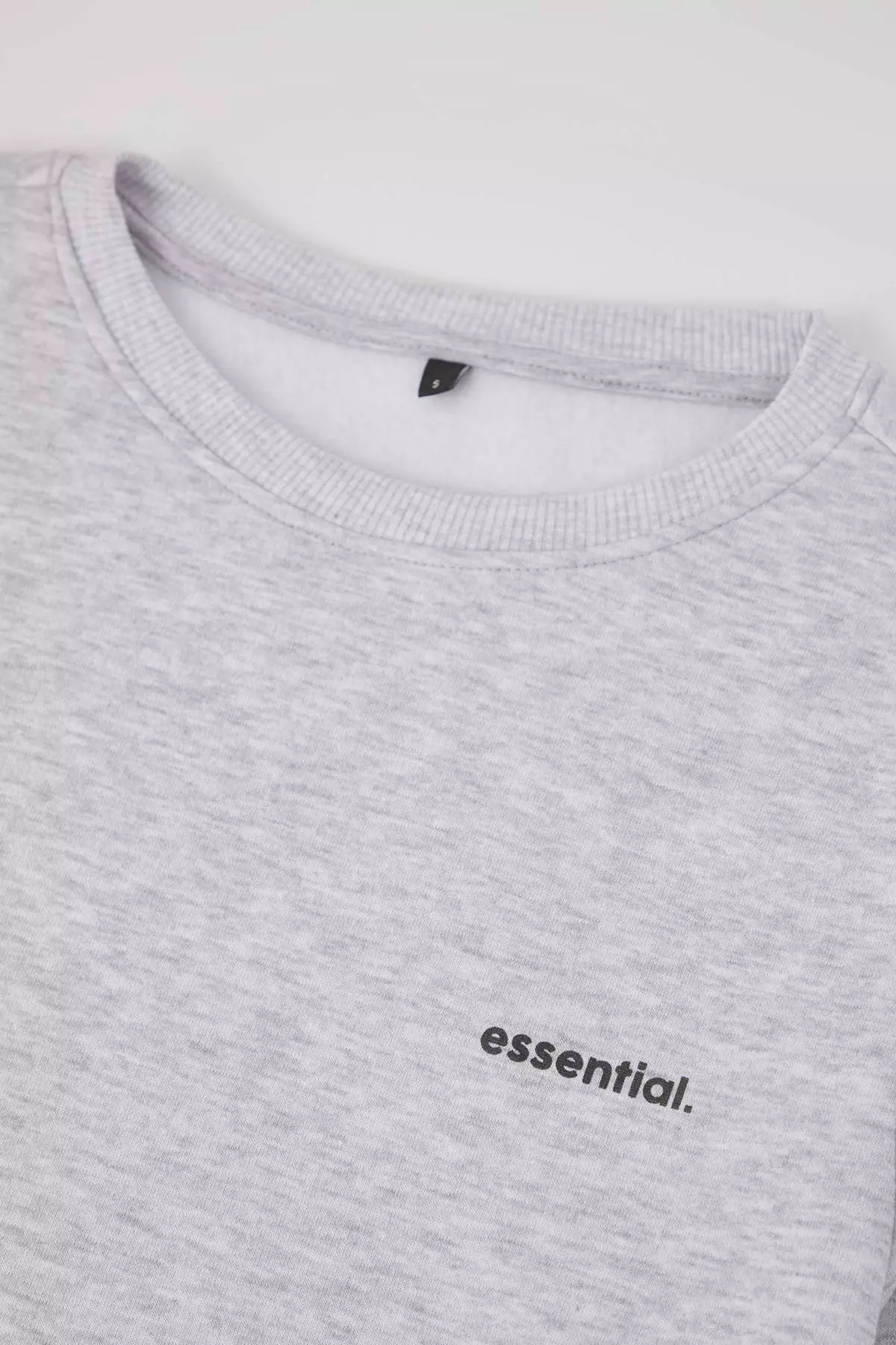 Grimelanj Regular Cut Text Printed Warm Sweatshirt Tracksuit