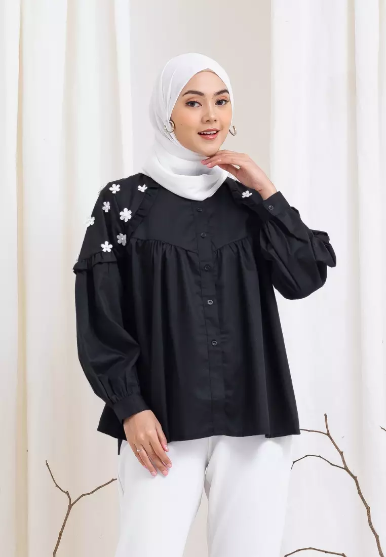 Kalisha Blouse - Oreo