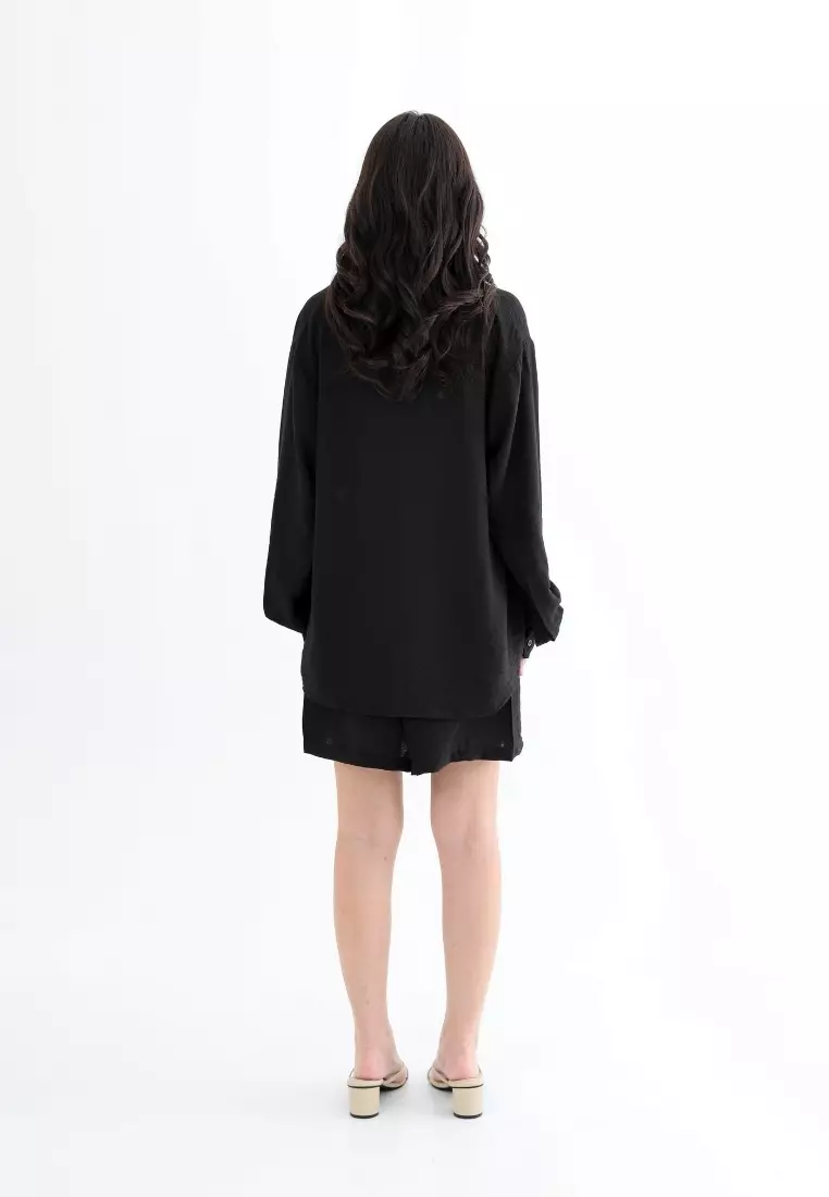 Mille Fleur Louvre Set Black