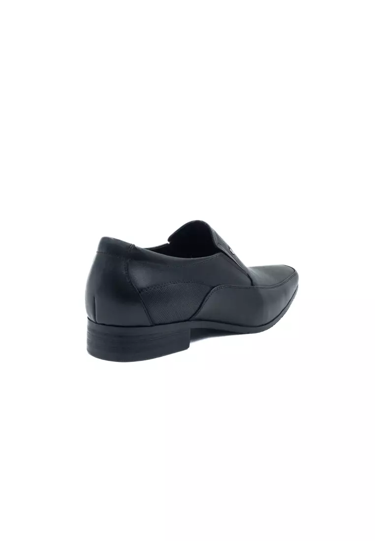 Hush Puppies Men's Shoes Becket Johnson Slip On In Black
