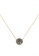 Marc Jacobs white The Medallion Pendant Necklace (nt) 0012CAC7F1B446GS_4
