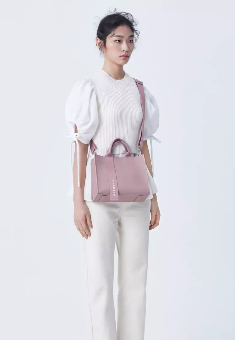 CINDY Vegan Leather Crossbody Bag Indi Pink