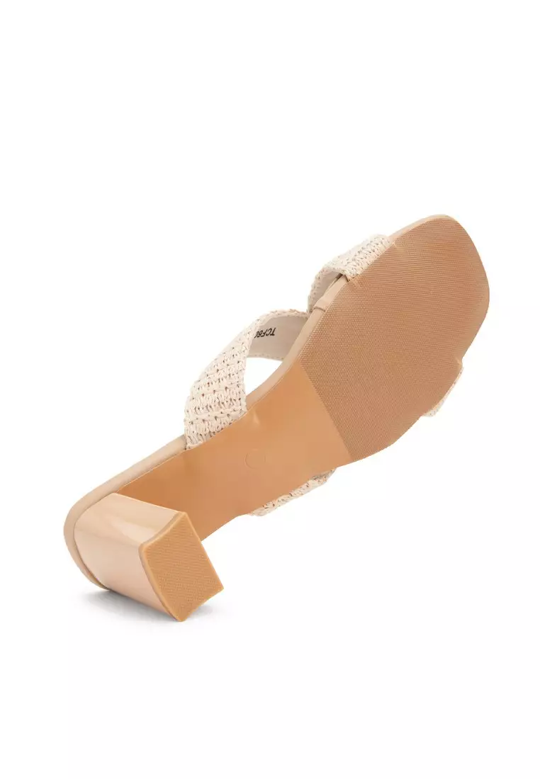 Criss-Cross Weave Sandals