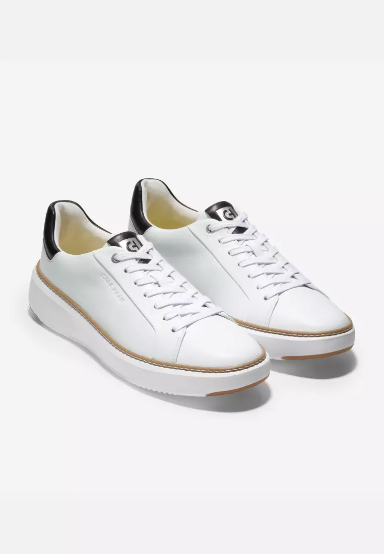 Cole Haan Man Grandpro Topspin Sneaker - Sepatu Pria (Putih)