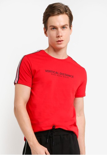 Jual Lc Waikiki Printed Crew Neck Short Sleeved Cotton T Shirt Original Zalora Indonesia