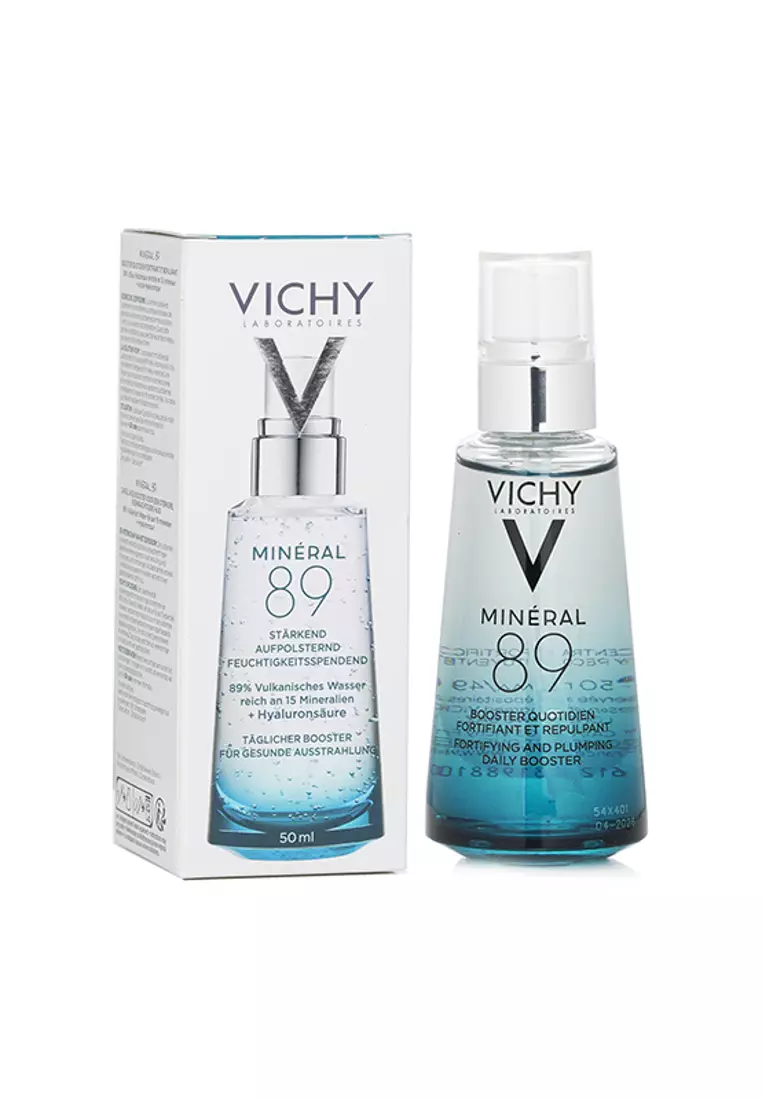 VICHY - Mineral 89 Fortifying & Plumping Daily Booster (89% Mineralizing Water + Hyaluronic Acid) 50ml/1.7oz