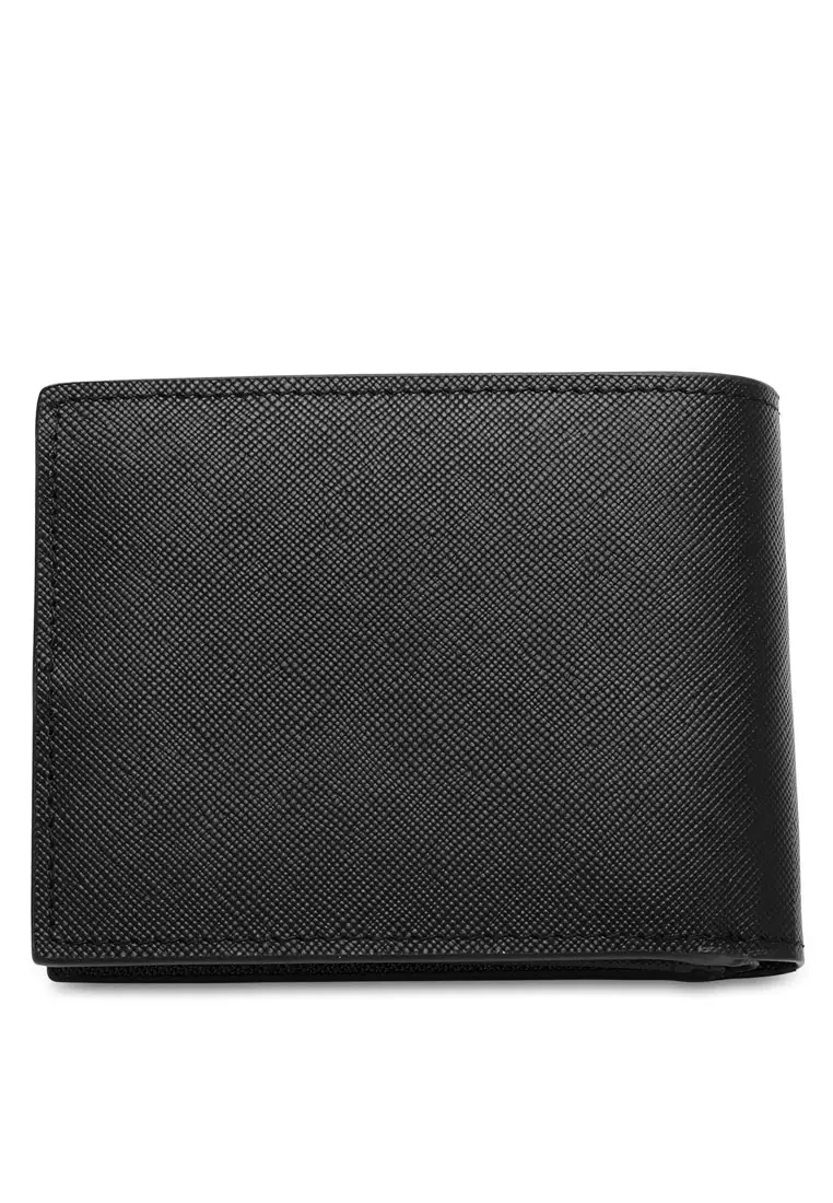 Men's Genuine Leather RFID Blocking Bi Fold Wallet