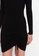 Trendyol black Ruched Knit Dress E73A1AA47656F6GS_3