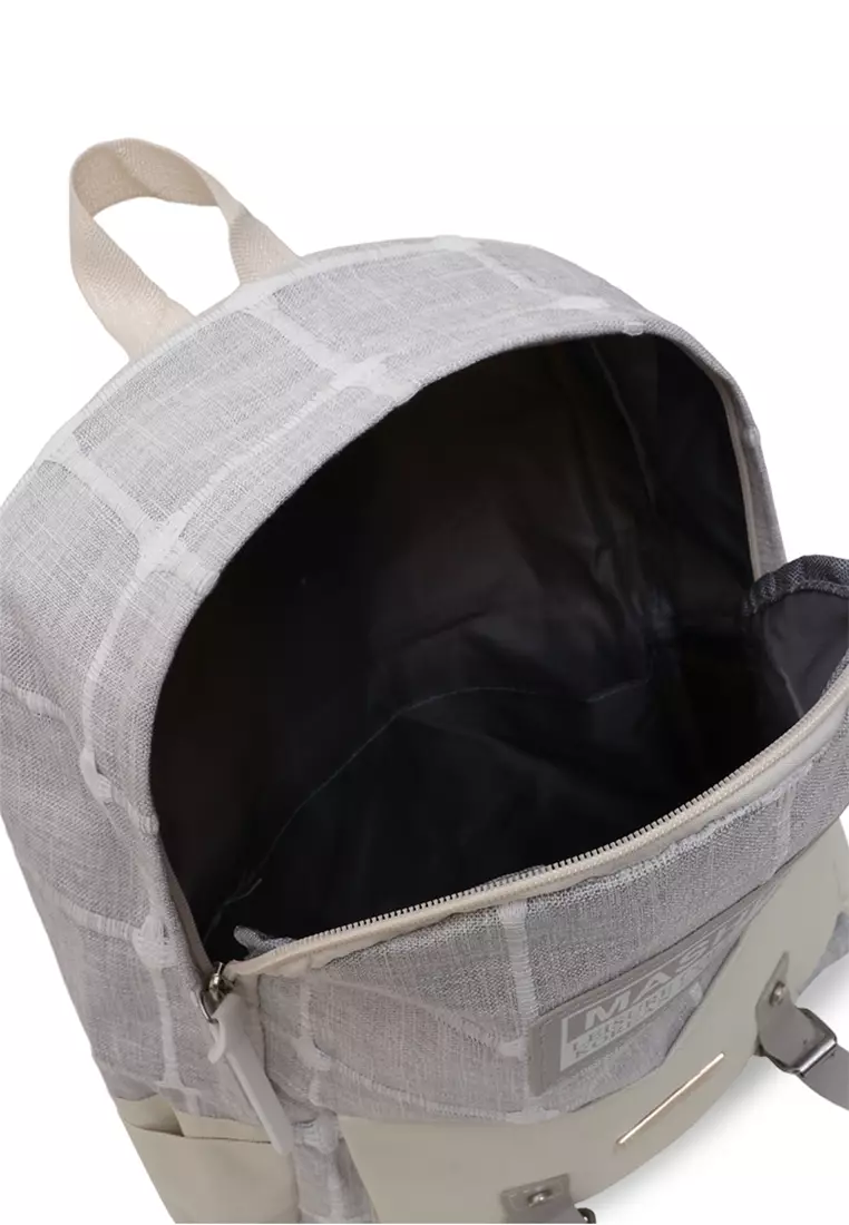 Estiana Tas Ransel Backpack Wanita Desain Elegant High Quality - Abu-abu