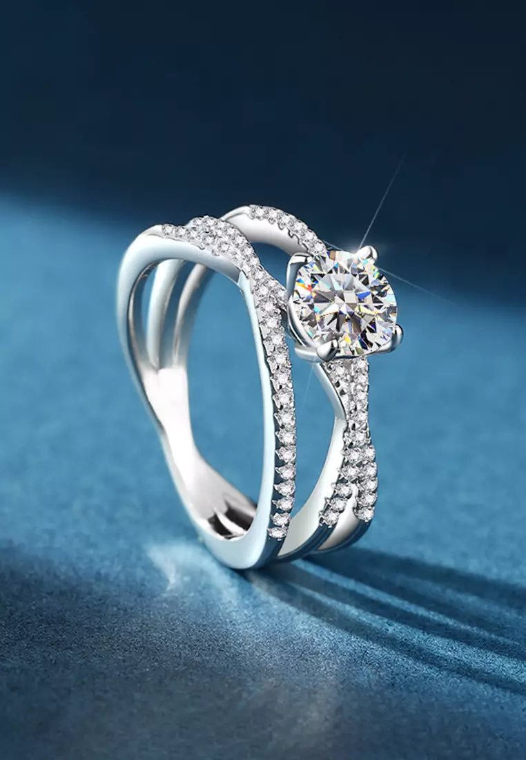 Cincin Wanita Cincin Jewellery Kawin Pasangan Estetik Aksesoris Perhiasan Mewah Elegan Cantik Simpel Berkualitas Tinggi High Quality