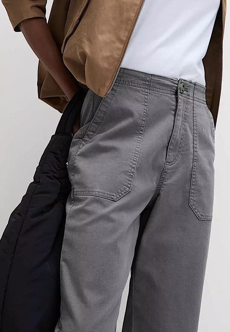 Cotton Blend Slim Fit Joggers