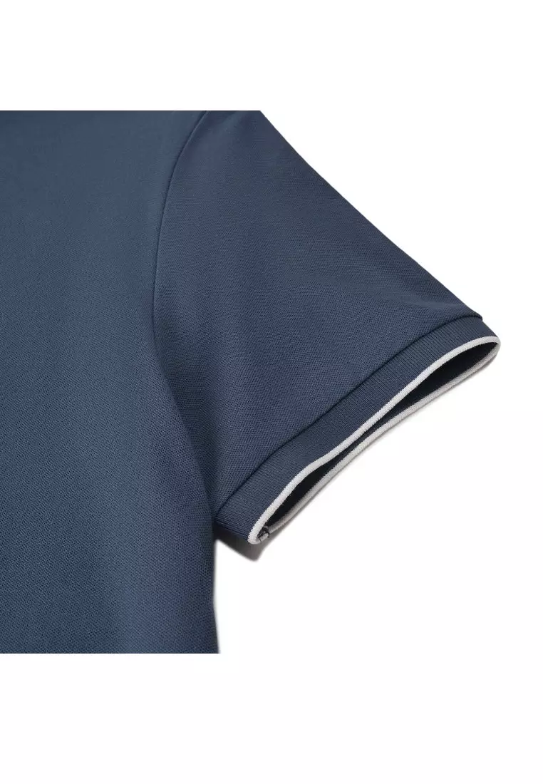 Men's Cotton Lycra Short Sleeve Slim Polo 01015018